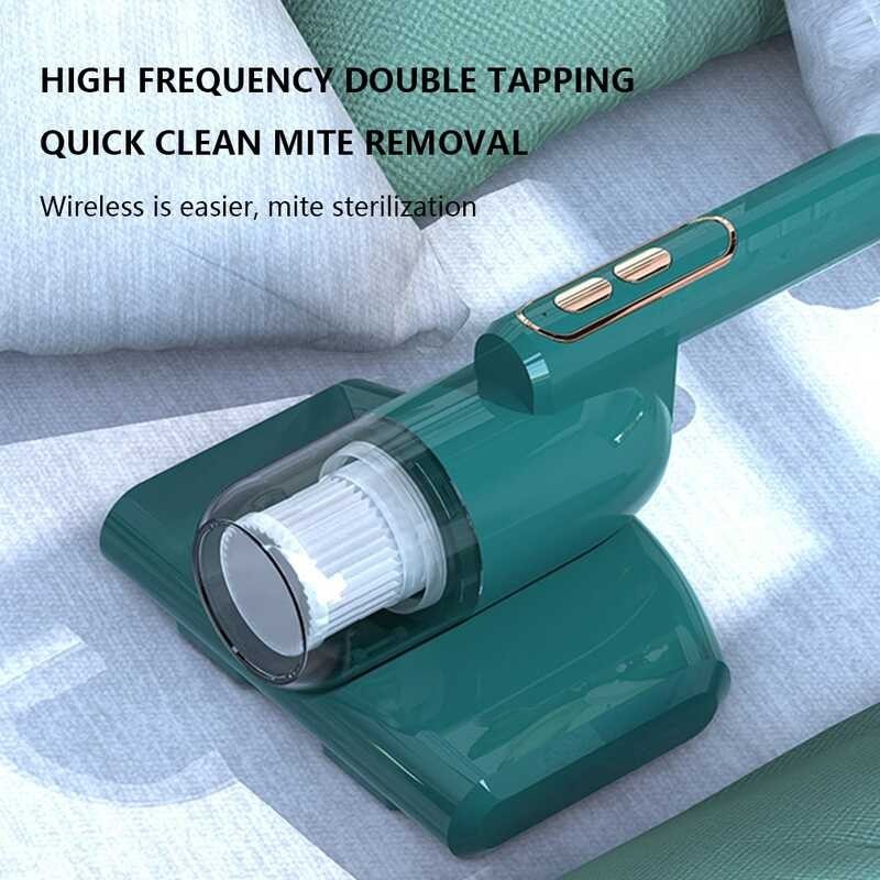 Wireless Dust Portable Removal Equipment Anti-Mite With UV Light Handheld Vacuum Cleaner Household