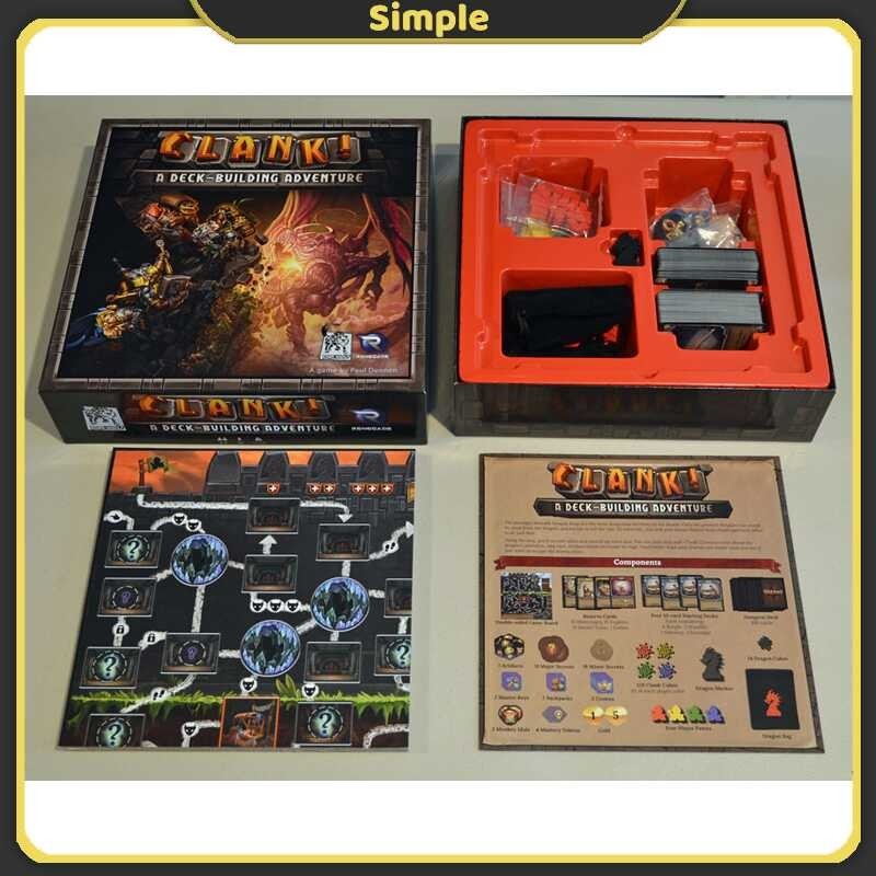 Games Clank Board For 2-4 Players Family Party Game
