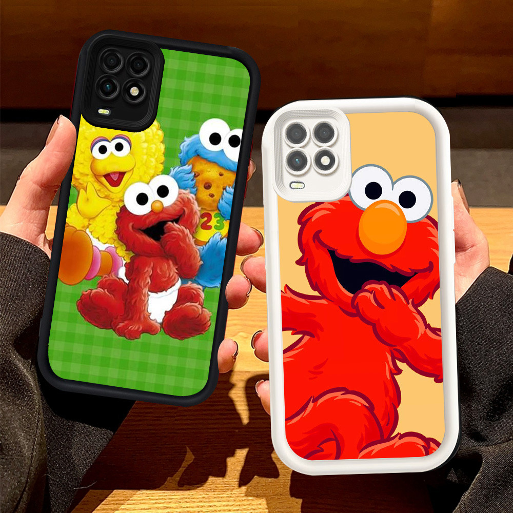 เคสสําหรับRealme 8 8S Pro 5G OPPO A54 เคสซิลิโคนH-53 Sesame Street