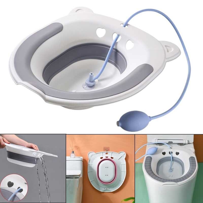 Sitz BNHOMEE Bath Toilet Seat Postpartum Hemorrhoids With Flusher Hip Basin Bidet Toilet Tub For R