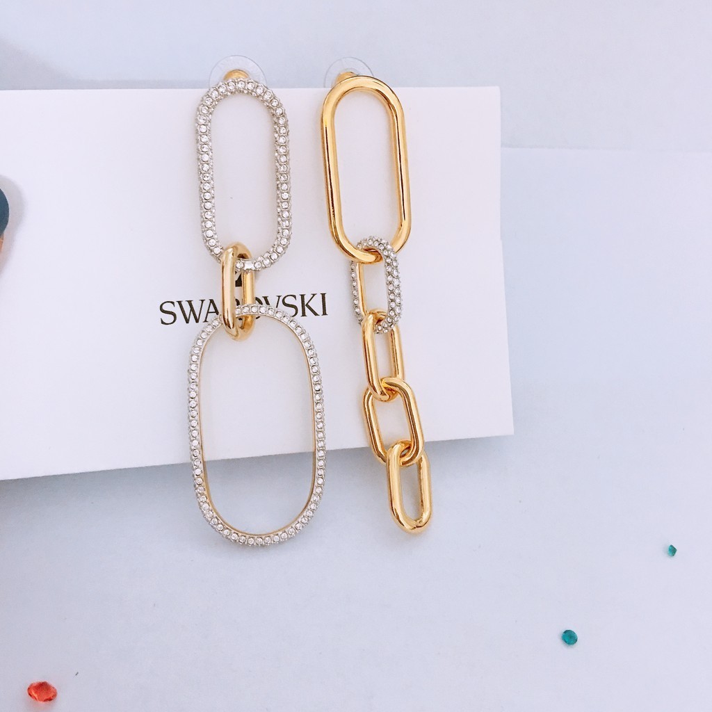 



 ♞,♘,♙สินค้าพร้อมส่งในไทยของแท้100% Swarovski ของแท้ ต่างหูSwarovski Swarovskiต่างหู ต่างหูผู้ห