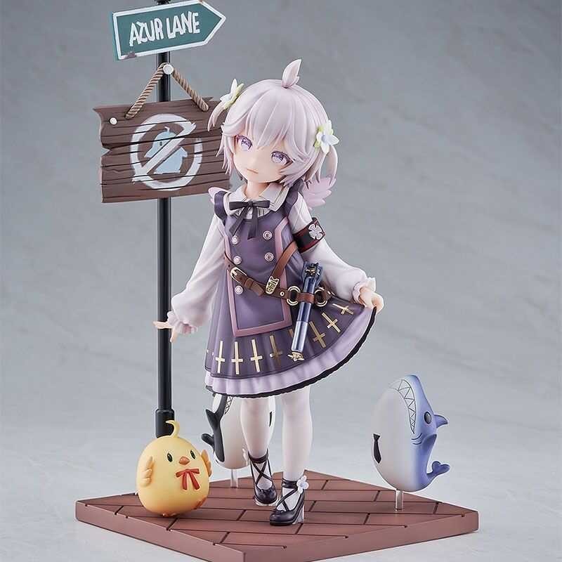 โมเดล อนิเมะ Azur Lane U-110 A Cute Sharky Reverie 1/7 Head Sculpt Figure Model Anime Az nime z