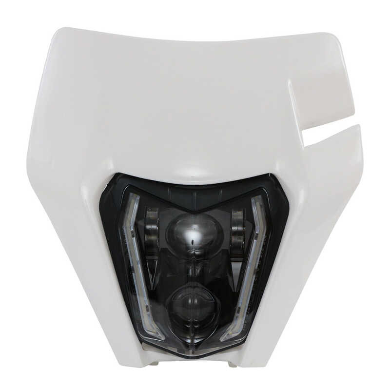 ❤ JFG RACING รถจักรยานยนต์ Universal ไฟหน้าสำหรับ Ktm Kmx Xr200 Crf150l