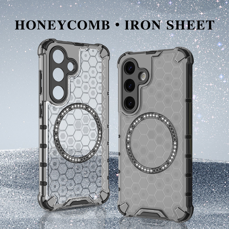 เคสสําหรับ Galaxy S23+ S23Ultra M35 A55 A35 ฝาครอบโทรศัพท์พลาสติกอ่อนแม่เหล็ก แม่เหล็กเคสกันกระแทก Samsung Radiating
