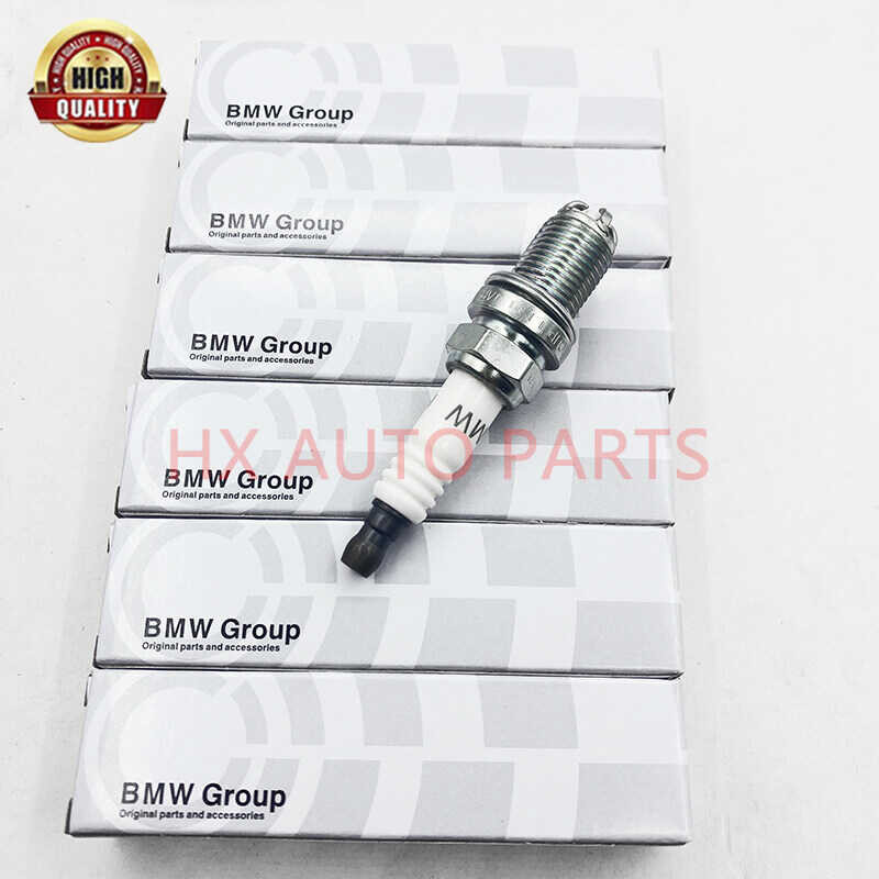 ❤ 4-6ชิ้น12120037607 Platinum Alloy Automotive Spark Plug E46 E39 E83 E36 E63 E53 M54 M62 Z3
