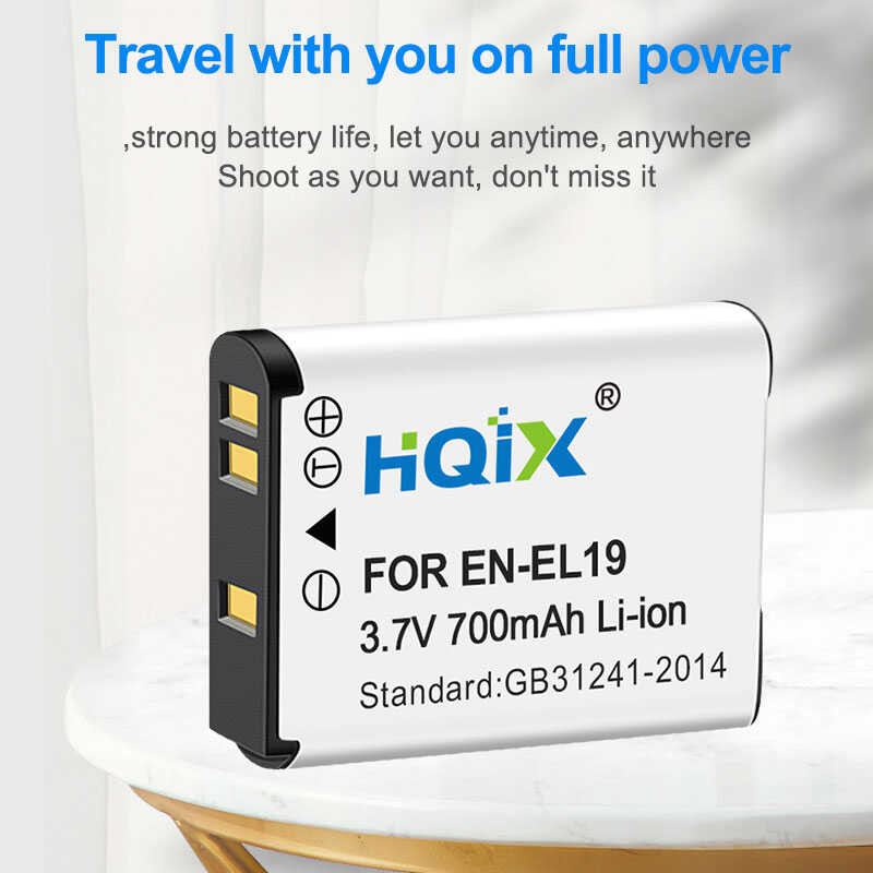 ❤️ HQIX สำหรับ Nikon Coolpix A100 S2500 S2800 S3100 S3300 S3500 S3700 S4150 S4300 S5200 S6400 S