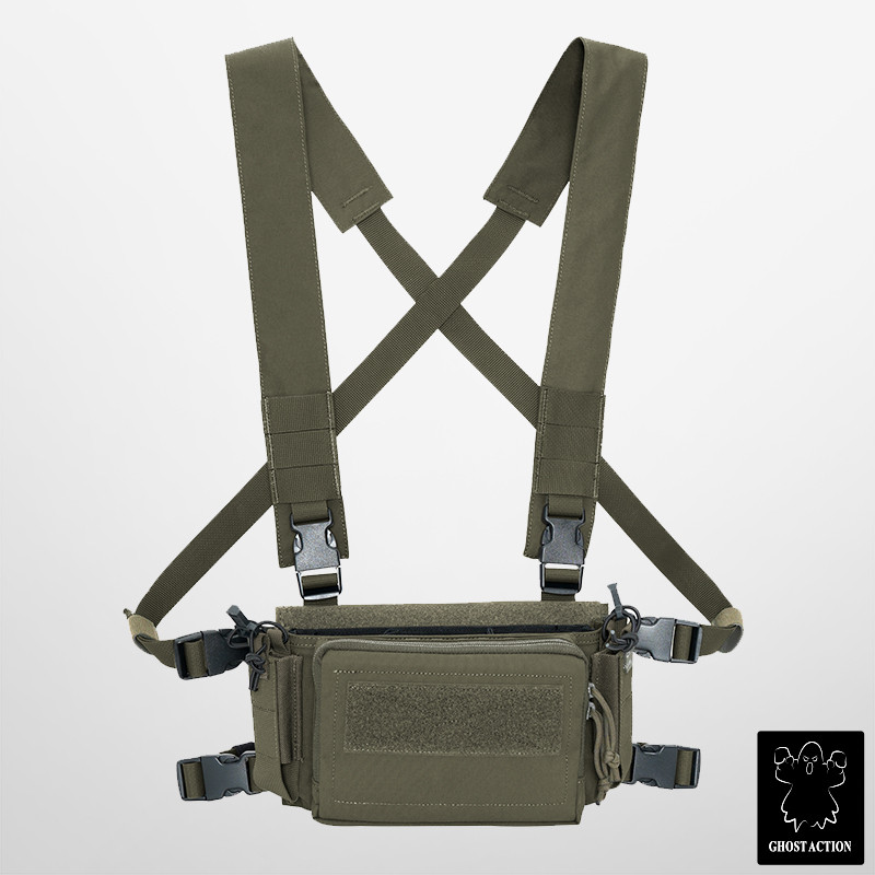 Ghost Action Tactical D3CRM 2.0 MK3/MK4 Chest Rig น้ําหนักเบา Micro Chest Rig 6304