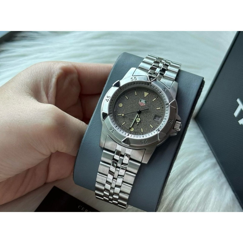 ♞Tag Heuer S1500 Vintages Granite Dial King Size