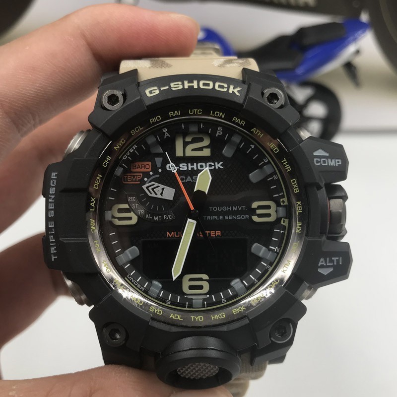 ของแท้ นาฬิกาข้อมือ Casio G-shock GWG-1000 Series สีเขียวทหาร สําหรับผู้ชาย รับประกัน 1 ปี พร้อมส่ง