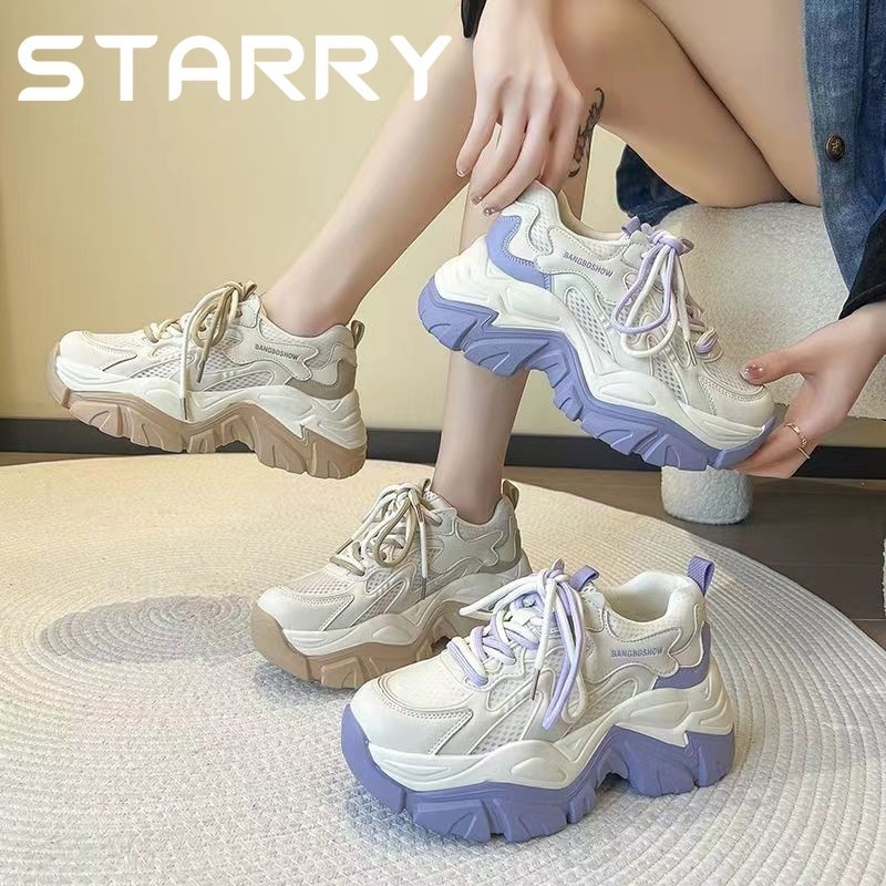 STARRY รองเท้าผ้าใบ  2023 รองเท้าวิ่ง  HOTSALE เด่น กระปรี้กระเปร่า เกี่ยวกับการเคลื่อนไหว อ่อน FLF