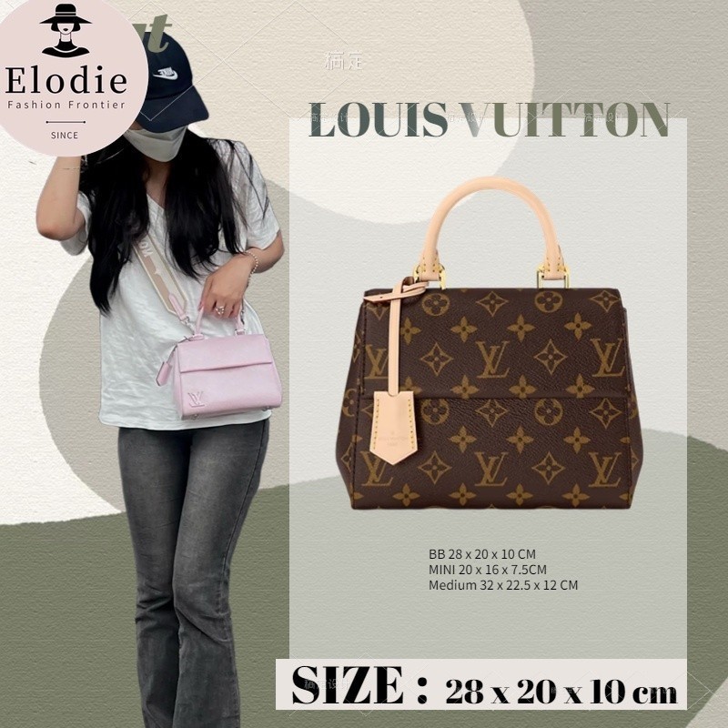 Louis Vuitton Louis Vuitton CLUNY BB Mini กระเป๋าสะพายไหล่ กระเป๋าถือ สําหรับสตรี 1J7B