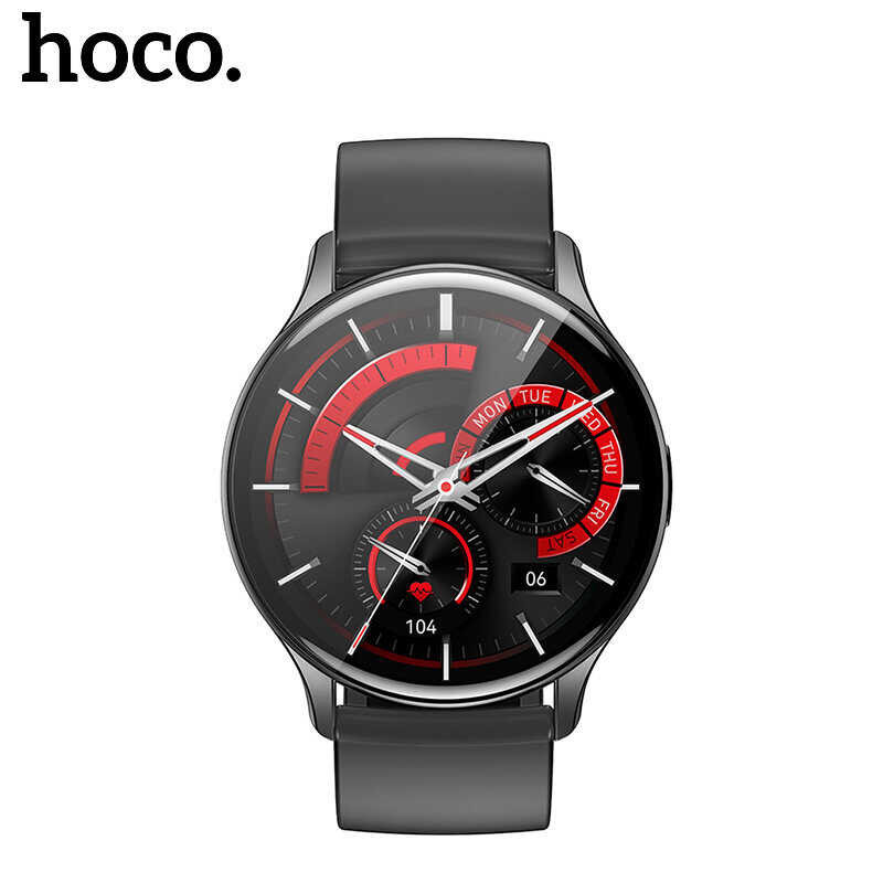 Version】HOCO Y15 【Call AMOLED Smart Sports Watch 1.43 inch Full Touch Display IP68 Waterproof Uni