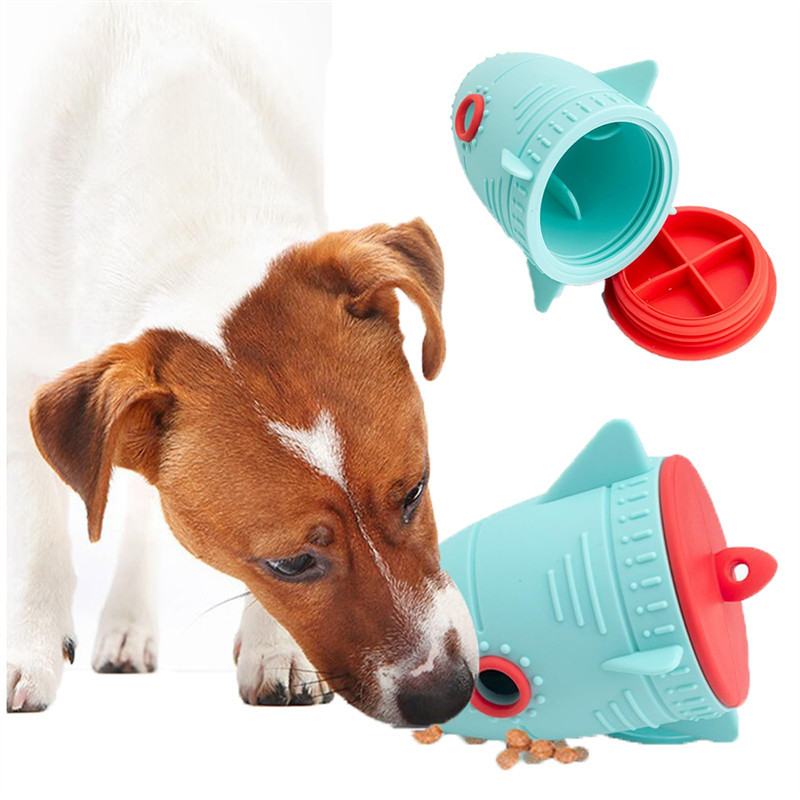 Benepaw Rocket-Shaped Dog Chew ของเล่นที่ถอดออกได้ออกแบบวัสดุซิลิโคนเกรดอาหารสําหรับสุนัขทั้งหมด Interactive Slow Feeder ปริศนาของเล่นส่งเสริมการย่อยอาหารเพื่อสุขภาพทําความสะอาดง่าย