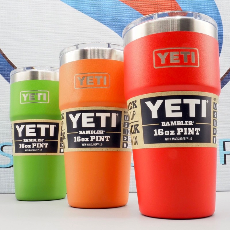 แก้วเยติของแท้ %   YETI RAMBLER 16oz ( Magnets Cap ) 470ml  โปรดอ่านรายละเอียด