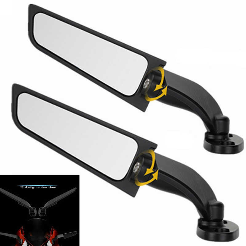 ZX10R กระจกรถจักรยานยนต์ Kawasaki ZX9R ZX7R ZX6R ZX636 ZX12R ZX14R