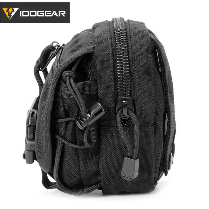 ❤ IDOGEAR Utility Waist Bag Tactical Detective Tactical Belt Bag MOLLE   Tool Pouch