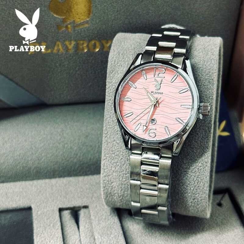 ▣ [ของแท้] PLAYBOY นาฬิกาสำหรับผู้หญิง 2025