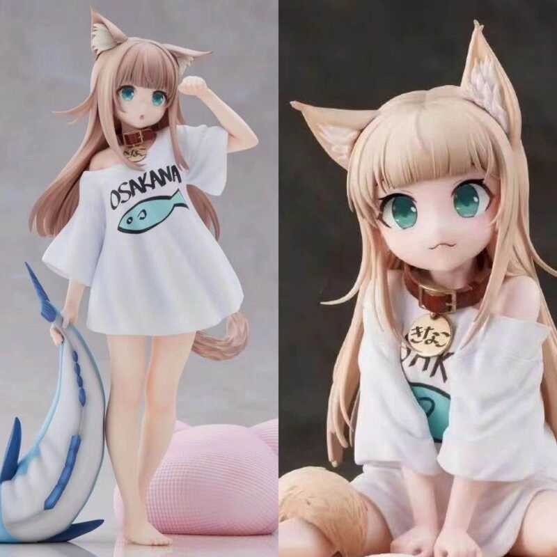 โมเดล อนิเมะ GOLDEN HEAD My Cat Is A Kwaii Girl Soymeal Standing Posture 20Cm Figure Mod