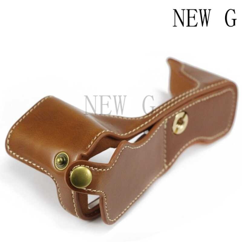 ➧ 【New - G】กล้องหนังครึ่งสำหรับ Olympus Pen-F Em5 Em10 Om-D E-M5 E-M10 Mark PenF   OmD EM5 EM10