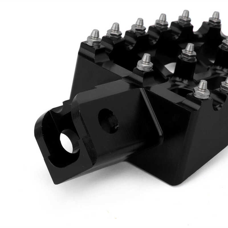 ❤ JFG Racing รถจักรยานยนต์อลูมิเนียมที่รองเท้าคันเหยียบ