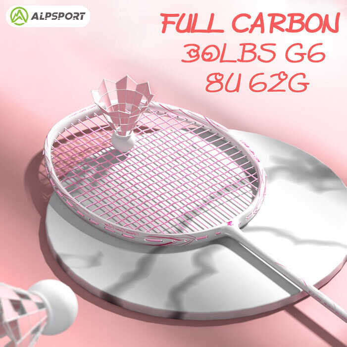 8U, ALPSPORT DF badminton carbon sports racket