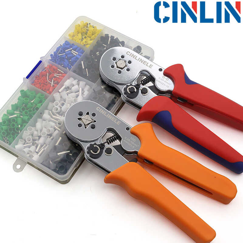 Crimping Clamp Ferrule ปลอกแขน VE และ TE Terminal Kit เครื่องมือช่างไฟฟ้