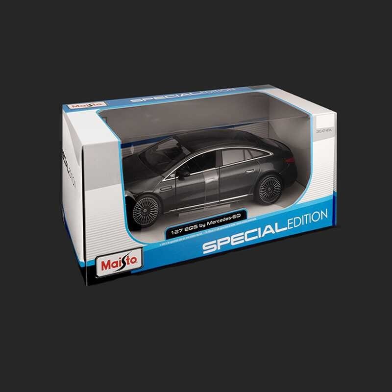 Δ 1:24 2022 Mercedes Benz Eqs ใหม่ Energy SUV รุ่น Diecast รถ Off-Road รุ่นของเ