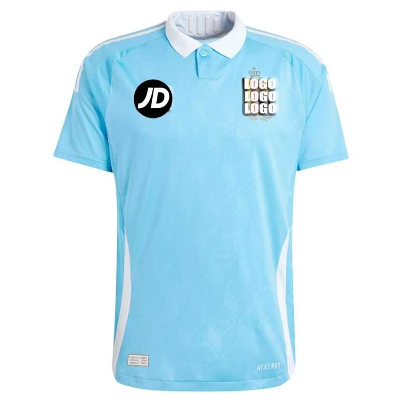 Away UEFA Belgium Euro 2024/25 Player Version Jersey Men Football Shirt