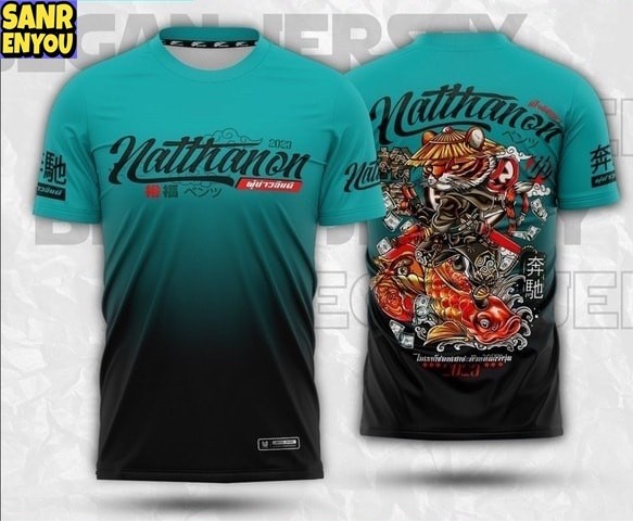 SAN Ren YOU/2024 NEW DESIGN เสื้อยืดพิมพ์ลาย!! ️เสื้อยืด Benz Natthanon เสื้อเชิ้ตลําลอง 21