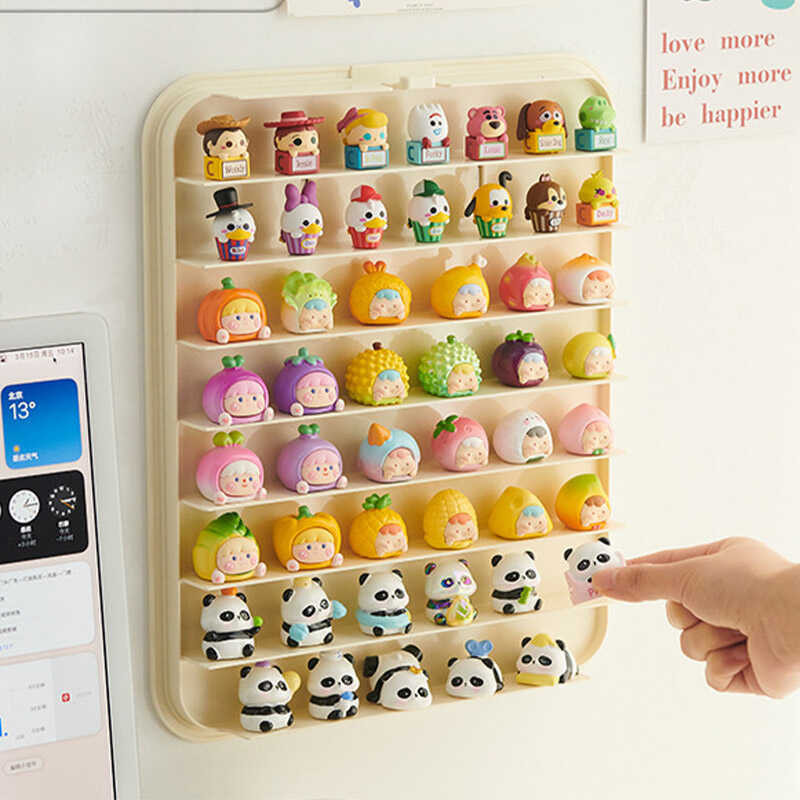 Wall Storage shelf hanging transparent plastic hand display box