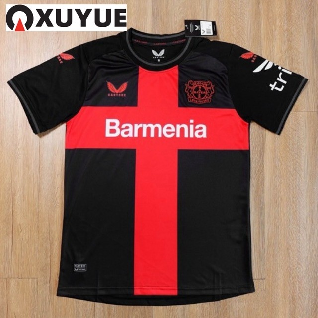 Xy เสื้อฟุตบอล ทีมเลเวอร์คูเซ่น เกรด AAA ปี 2024/25 Bayer Leverkusen Home Shirt