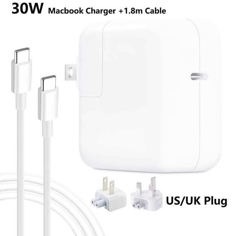 87W 140W 61W USB C Pro อะแดปเตอร์ชาร์จไฟเข้ากันได้กับ Book Air/Pro, I Air/,
