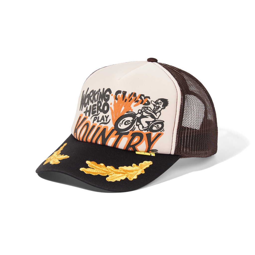 KAPITAL Vintage Scooter Graffiti hip hop style embroidery adjustable cap