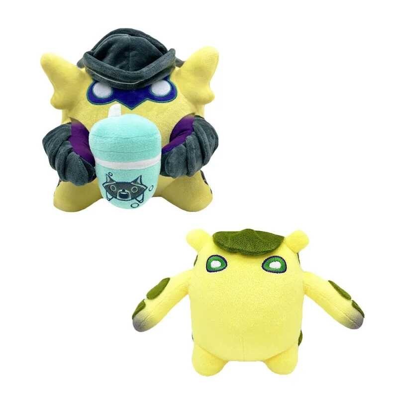 Valorant ใหม่ Plush Wingman Gekko ของเล่นเกมปริมณฑล 22 ซม. Kawaii
