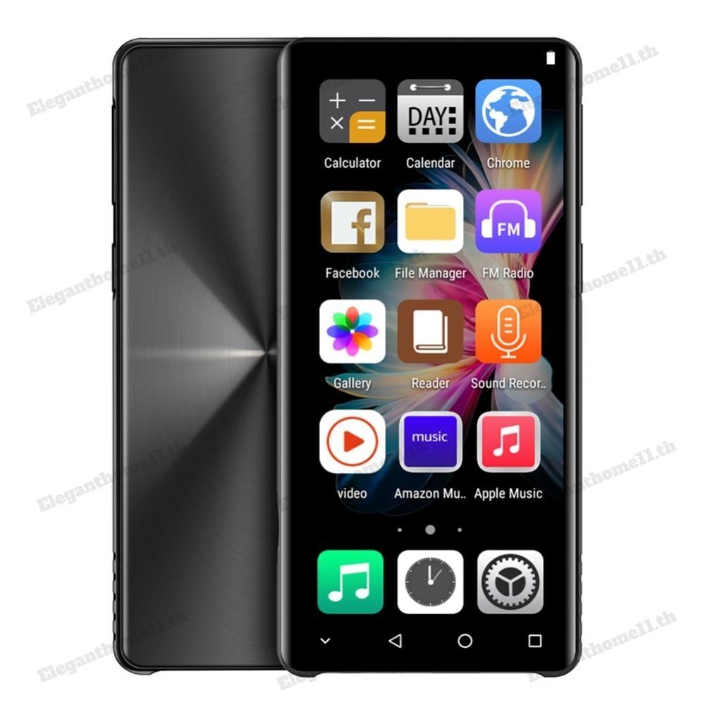4.0 นิ ้ ว TouchScreen MP3 MP4 HiFi Player พร ้ อม WIFI และ BT5.0 Android 8.1 วิทยุ FM