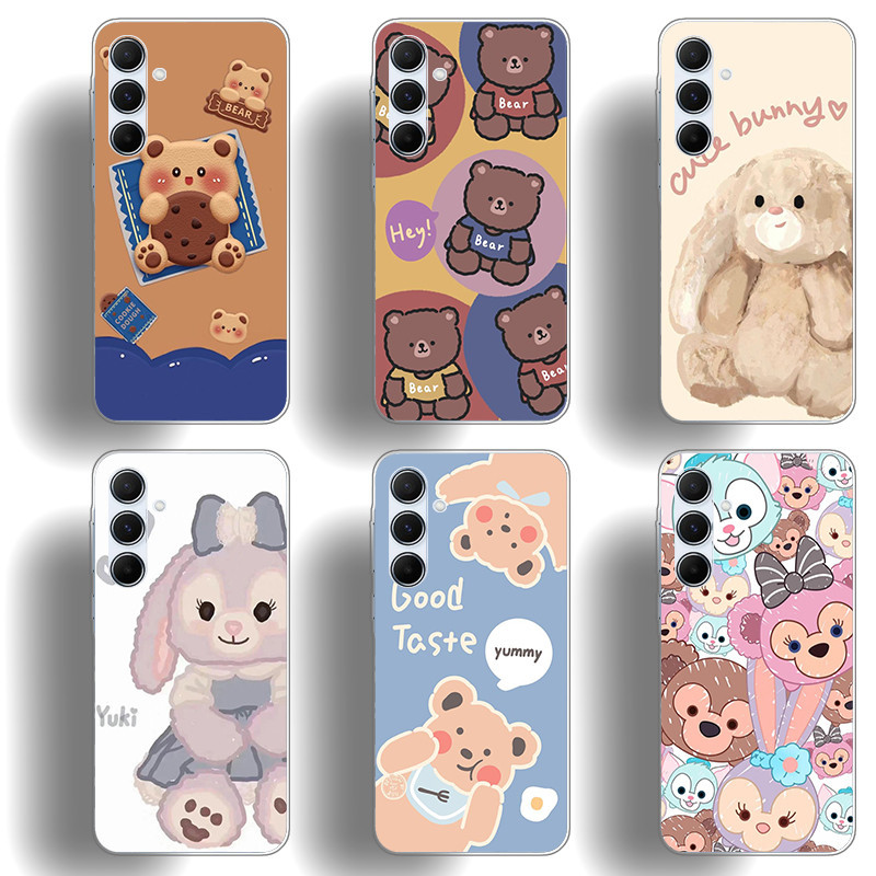 เหมาะสําหรับ Samsung Galaxy A55 A70 A54 A60 A70s เคสโทรศัพท์ TPU นิ่มปุ่มเคลือบด้วยไฟฟ้าเปลือกป้องกันดูดซับแรงกระแทก