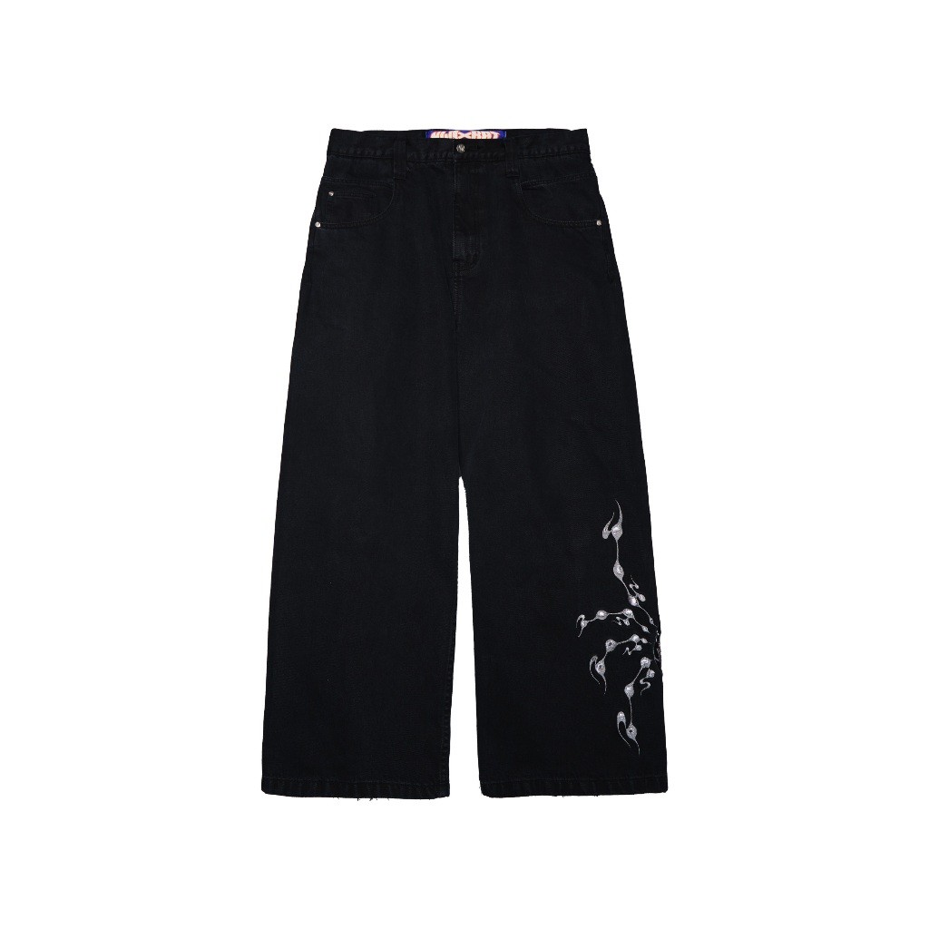 ♞NWL24 NWL x BAT 05 Baggy Pant Blackfade กางเกงขายาว sx