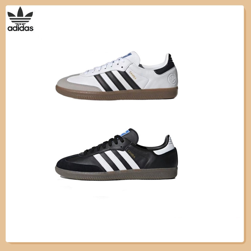 ( ของแท ้ 100 % ) Adidas originals Samba OG รองเท ้ ากีฬา unisex Adidas Classic