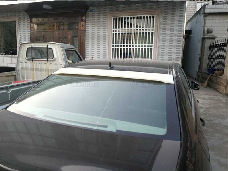 ❤ Mercedes E Class W212 4-Door Carbon Fiber Lorinser Style Rear Trunk Wings Roof Spoiler For Benz