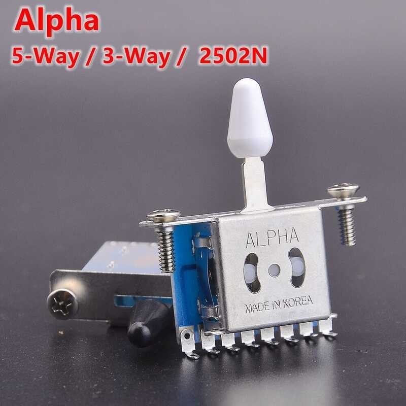 Electric KR-Genuine Alpha Guitar Pickup Selector Switch 5-Way / 3-Way / 2502N KR(Origin)