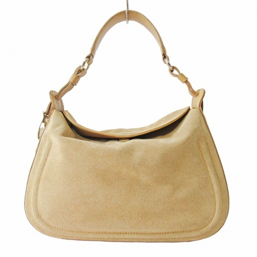Gherardini GHERARDINI suede shoulder bag beige Direct from Japan Secondhand