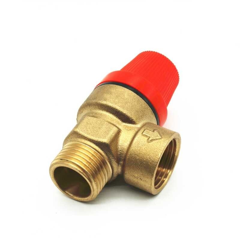 3/4 Quot; BSP Male To Female Thread Brass Safety Pressure Drain Relief Vae For Solar Water Heater
