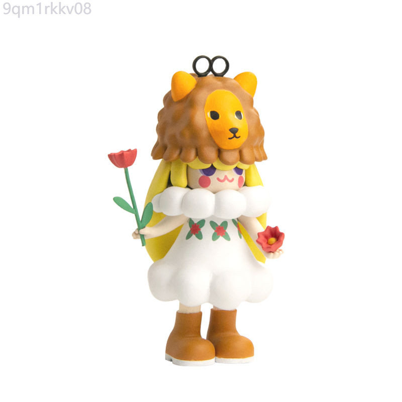 ♞Xuhui Tendy Toys Lofi Tarot Card ซีรี่ส์ Blind Box น่ารัก Wolf Girl ของเล่นอินเทรนด์ของเล่นตุ๊กตา