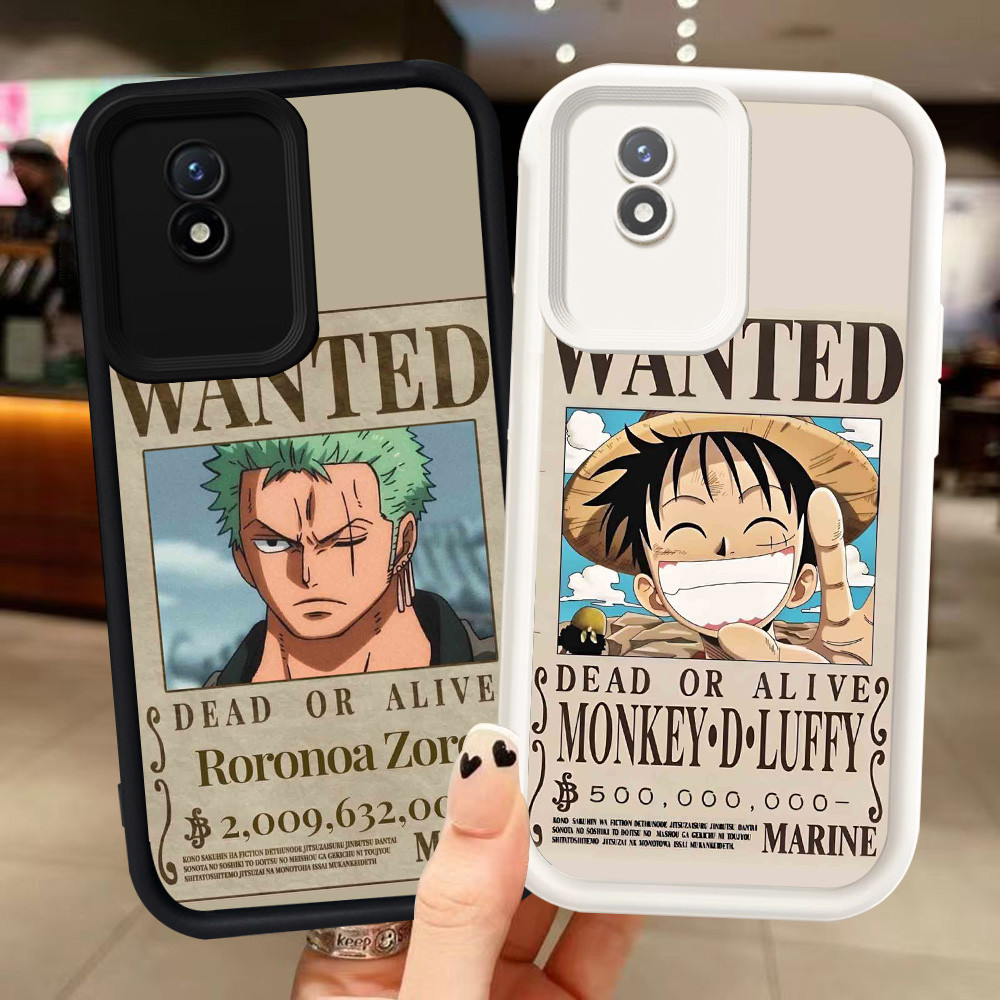 Z-34 One Piece เคสสีขาวสีดําสําหรับ VIVO Y02t Y02a Y02 V30E V30 Pro 5G กรณี