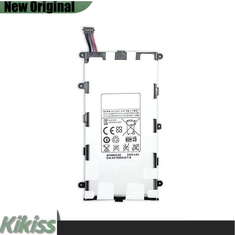 For Samsung GALAXY Tab 2 7.0 GT P3100 P3110 P3113 P6200 P6210 SP4960C3B 4000mAh Replacement Battery