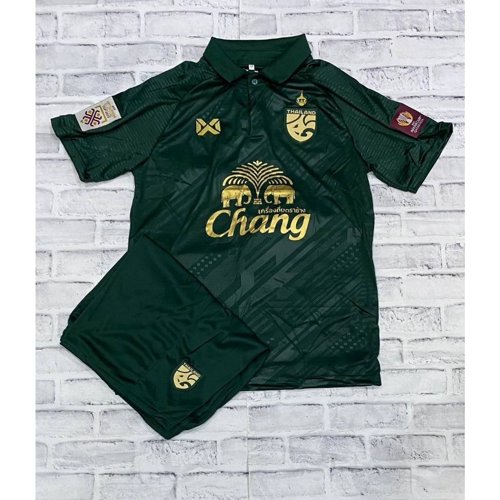 【Wendy】ชุดฟุตบบอล ทีมชาติไทย รุ่นใหม่ลา่าสุด 2023/24 ซื้อครั้งเดียวได้ทั้งชุด - รูปที่ 2
