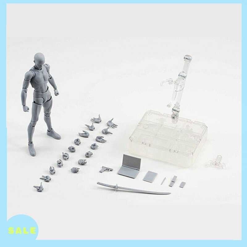 SHF Luxe Figuarts Body Kun Chan DX Set Drawing Figures For Artists