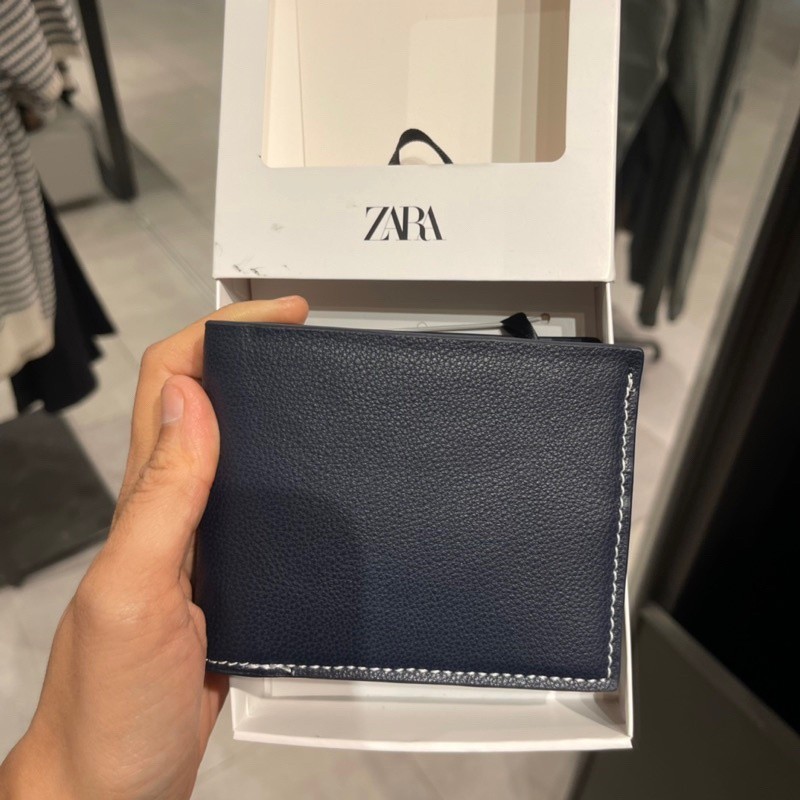 กระเป๋าสตางค์ Zara Man พร้อมบริการฝาก