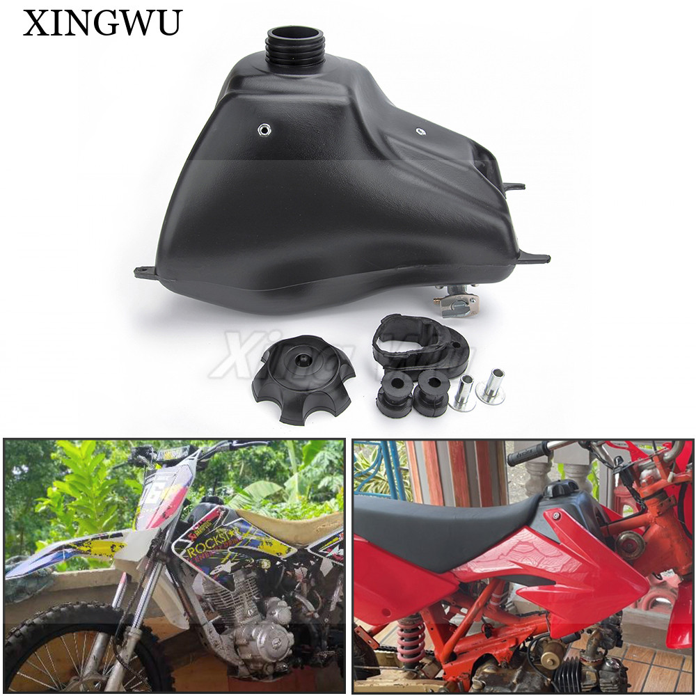 XINGWU ถังวิบากถังน้ำมัน ถังน้ํามันเชื้อเพลิง สำหรับ CRF70 CRF80 CRF100 110cc 125cc 150cc 160cc รถจักรยานยนต ์ อุปกรณ ์ เสริม