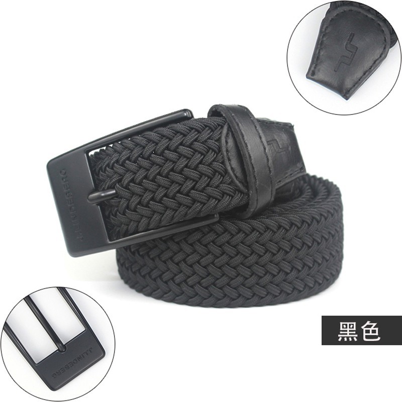 ♞,♘,♙J.LINDEBERG เข็มขัดผู้ชายแฟชั่นกอล์ฟเข็มขัดลําลองสําหรับผู้ชายและผู้หญิงกีฬาเข็มขัดกอล์ฟอุปกรณ